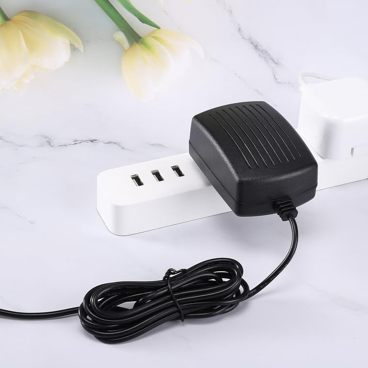 Kircuit 12V H60B1 AC/DC Adapter for Charging Govee Torchiere Floor Lamp Model: RGBIC Warm Cool White Standing Lamp