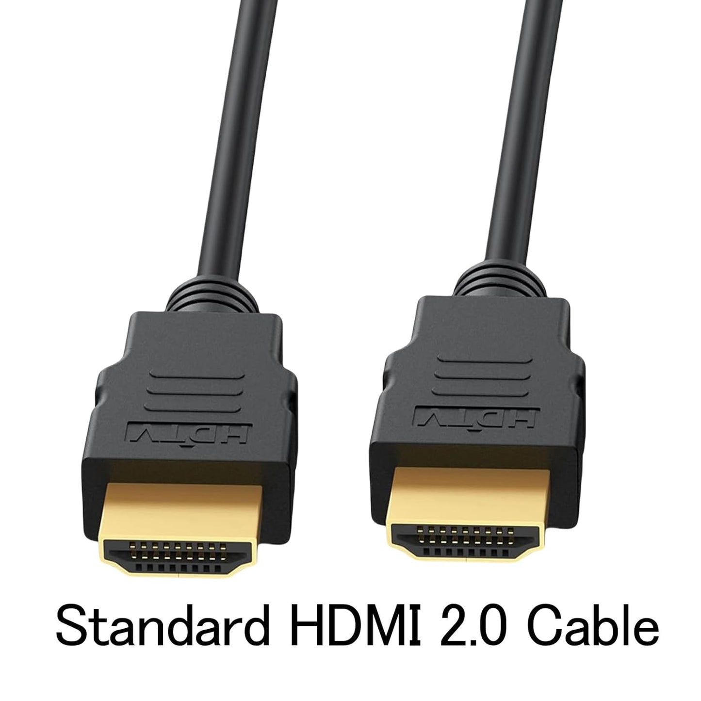 Vorothin 4K 3 5-Pack, 3FT 4K@60Hz, 2.2, 3D, CL3 PS5, PS4, HDMI Cable FT HDMI Cord Shielded HDMI Cord Support HDCP HDR