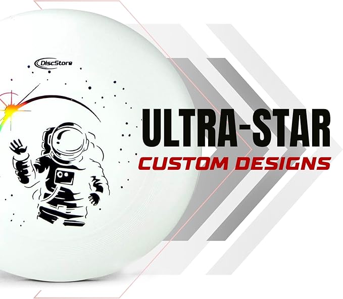 Discraft Ultrastar 175g Ultimate Disc - USA Ultimate Approved Flying Disc for Competition and Outdoor Games, Custom Design Discraft Discs, Great for All Ages and Skill Levels - Unicorn