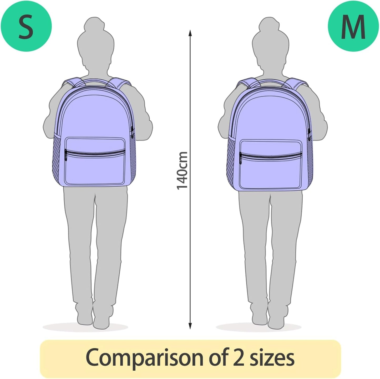 Krafig Backpacks Backpack Daypack Lobsters Lemons Leaves Boys Girls Kids School Bookbag, School Bag Travel