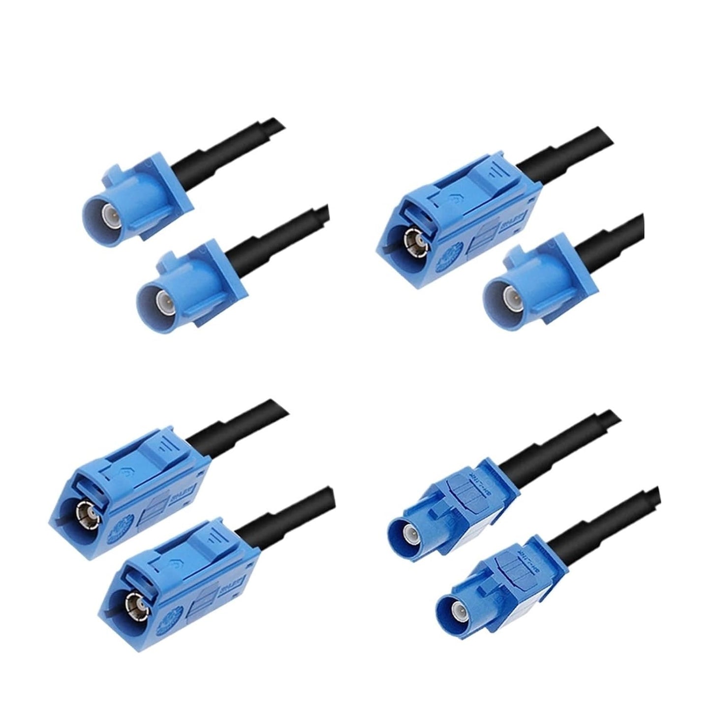 lowmountainswere RG174 LM,15CM) Fakra C Male/Female Cable Extension Cord Coaxial Pigtail for Car Telematics