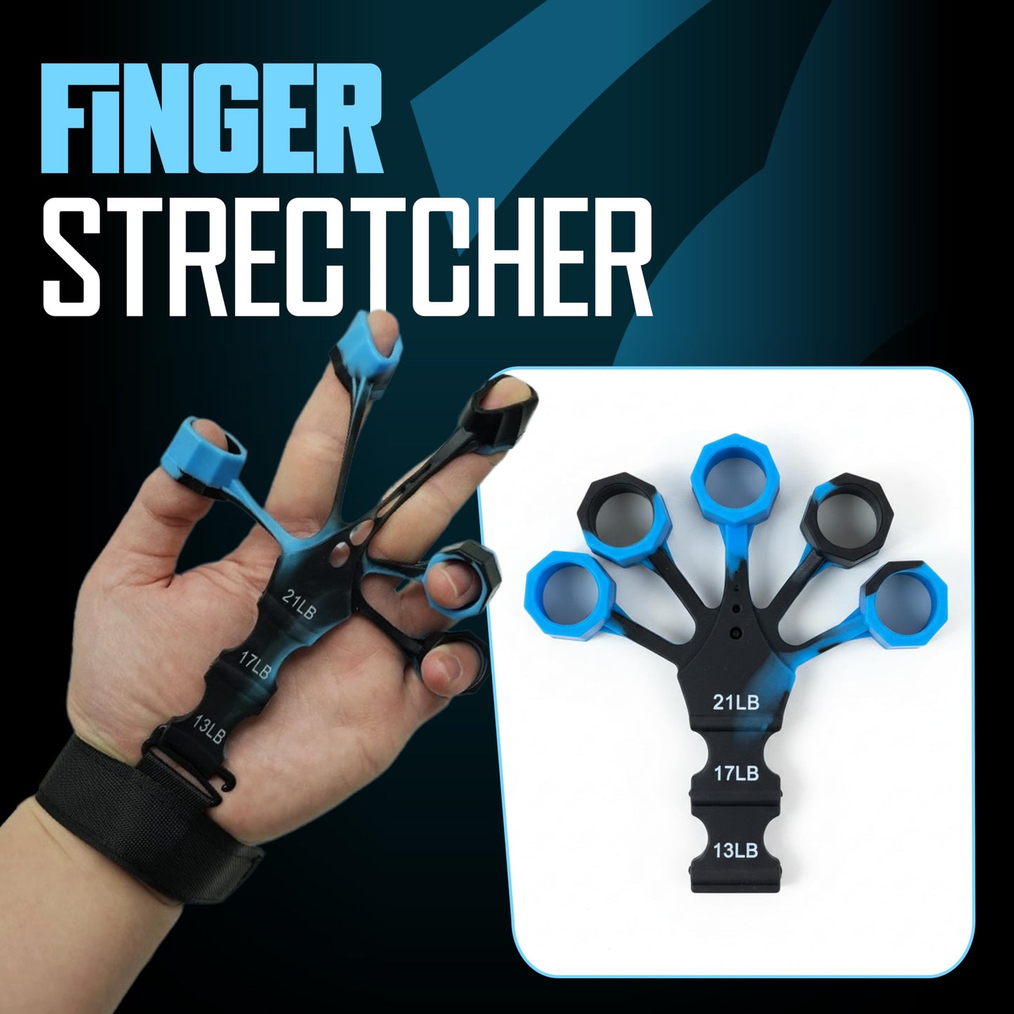 Bodovate Twister Arm Trainer for Men & Women β 30/90LB Adjustable Chest Expander & Arm Strength Trainer, Home Gym Equipment for Body Workout, with 2 Springs, Finger Stretcher & Workout Gloves"