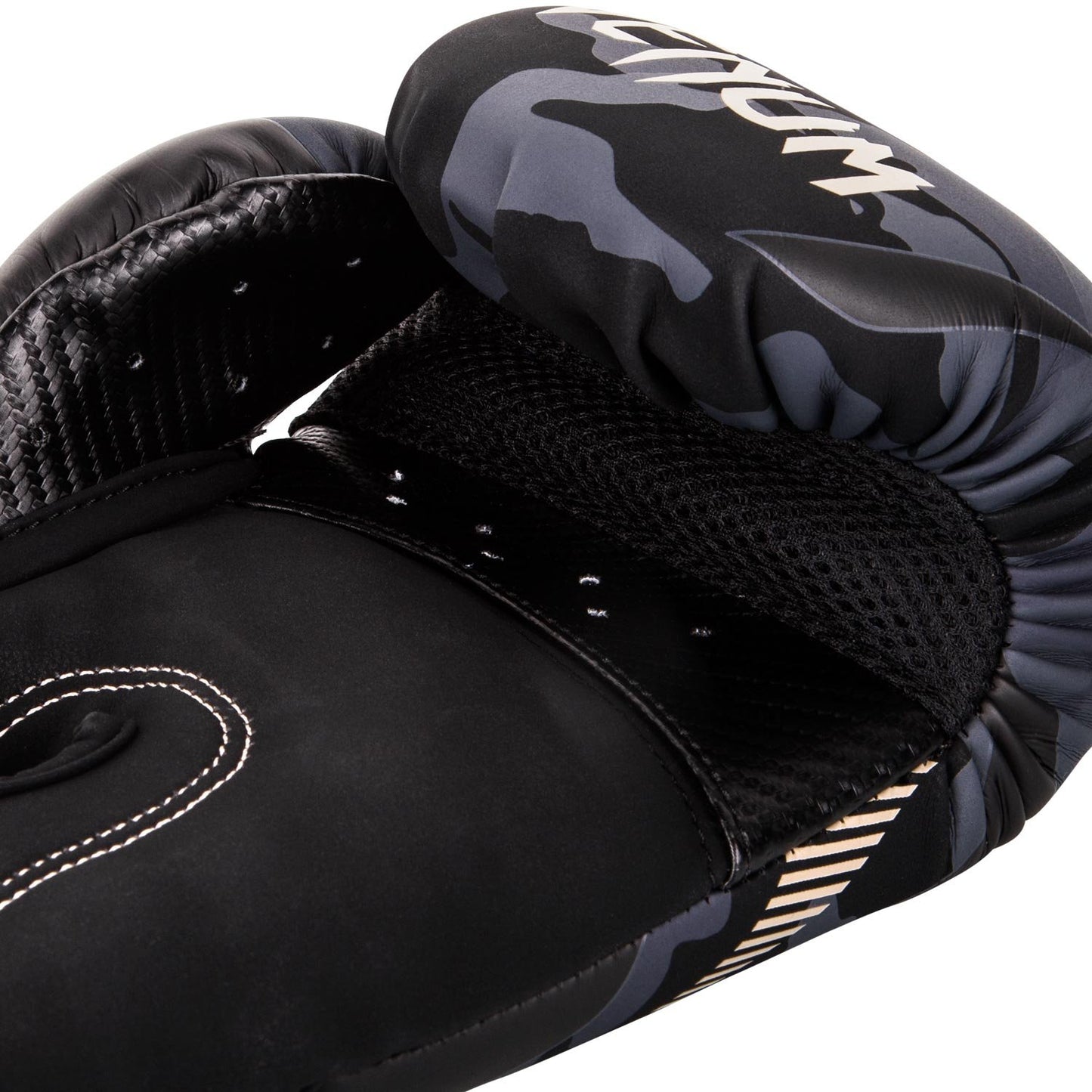 Venum Impact Boxing Gloves - Dark Camo/Sand - 16oz