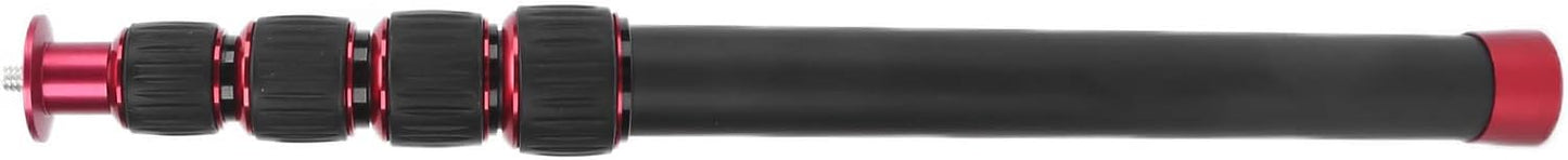 VBESTLIFE 33.5-108cm/13.2-42.5in, 1/4 Aluminum Alloy Monopod, Universal Screw Tripod Extension Rod