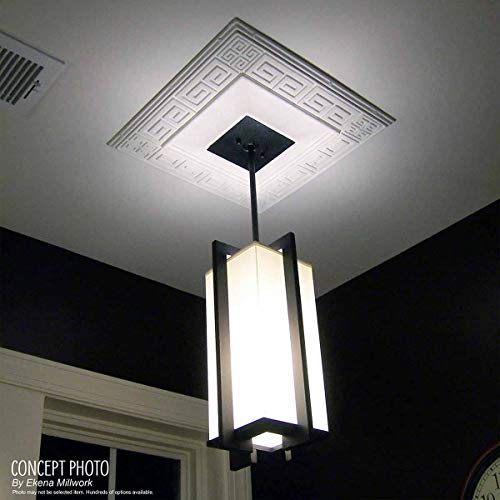 Ekena Millwork CM21YO 21 5/8-Inch OD x 1 7/8-Inch ID x 2 1/2-Inch York Ceiling Medallion