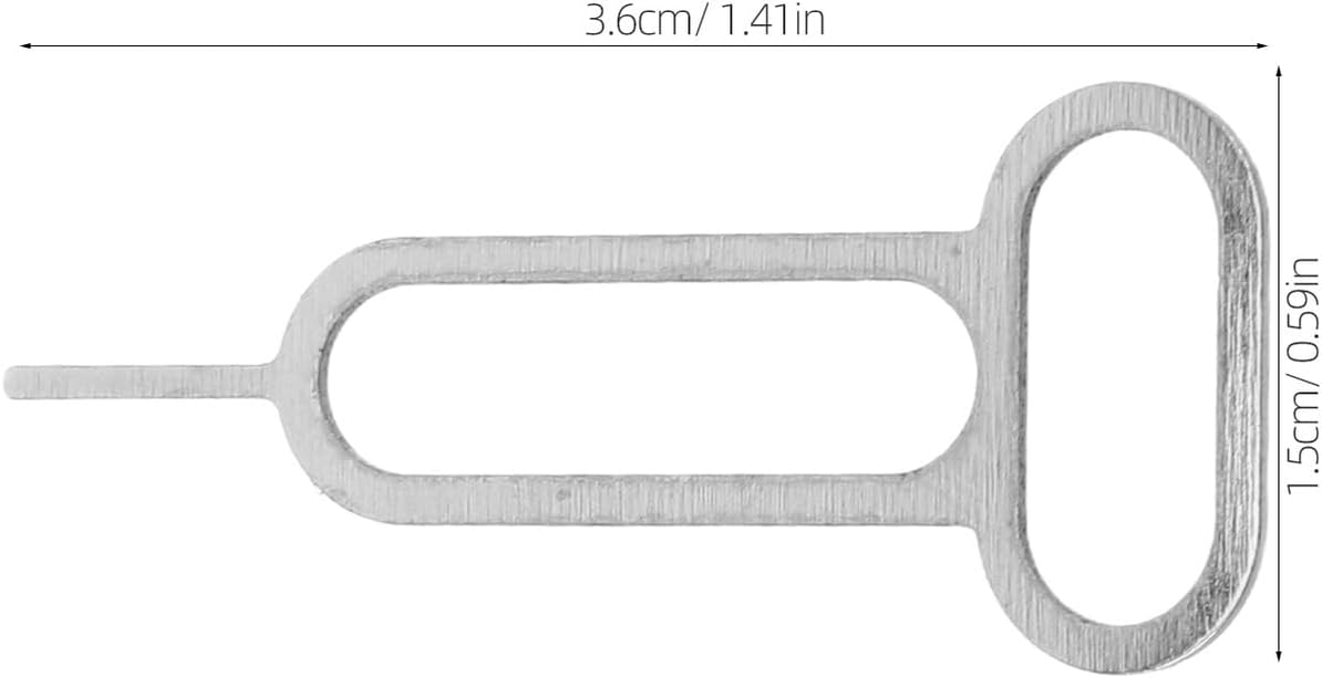 300pcs Set Sim Card Removal Pin and Ejector Tool Universal Mobile Phone Sim Tray Needle for Cell Phone Disassembly