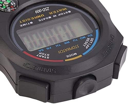 Multi-Function Electronic Digital Sport Stopwatch Timer, Large Display with Date Time and Alarm Function,Suitable for Sports Coaches Fitness Coaches and Referees (5pack)