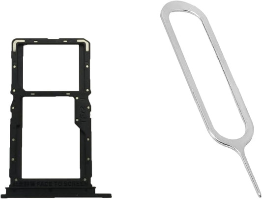 AceSoft 13 Heavy-Duty Replaceable Spare Dual SIM Card Tray Holder + SIM Card Ejection Pin Compatible with Xiaomi Redmi