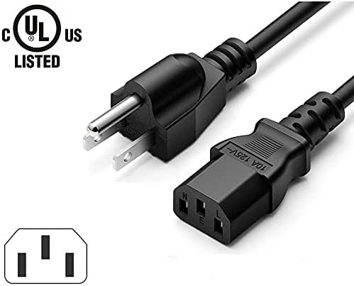 BestCH L40HD33D 40 AC in Power Cord Outlet Socket Cable Plug Lead for RCA LCD LED DVD HDTV Combo HD TV
