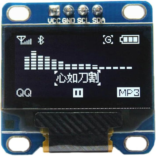 0.96" I2C 128X64 SSD1306 51 MSP420 STIM32 (1pc OLED Module IIC Serial OLED Display Module Driver for Arduino SCR