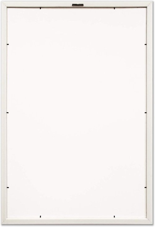 Netflix KPop Demon Hunters Wall Poster - Framed 22.4L x 14.7W, Stylish White Design