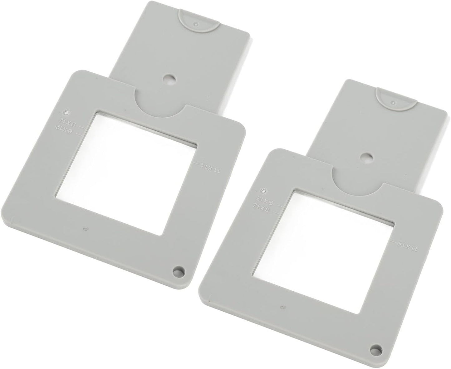 2pcs Keenso ABS Material View Finder Sliding Mechanism Improve Composition Skills for Painting Drawing Photography