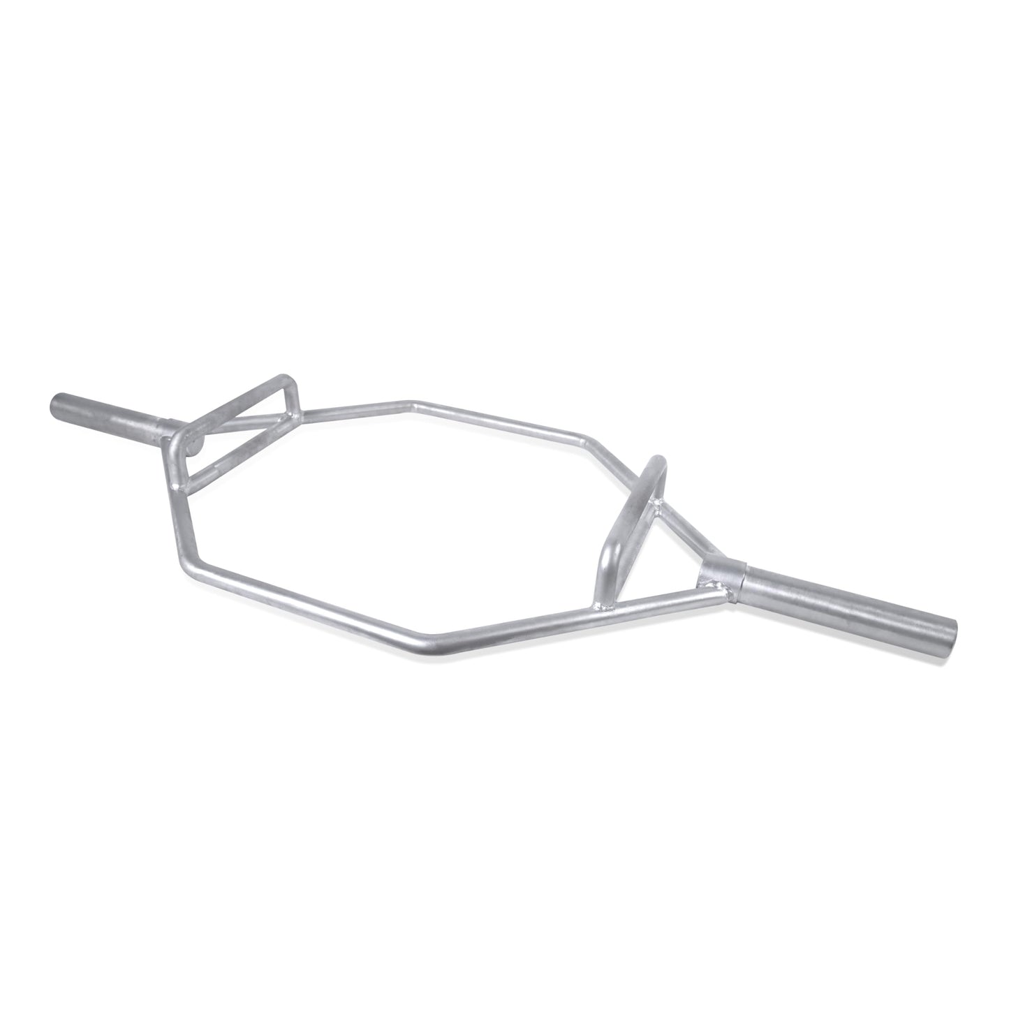 CAP Barbell Olympic Hex Trap Bar with Combo Grips, Shrug Deadlift Bar - Chrome