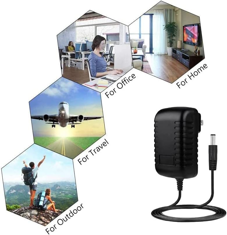 BestCH CB-200 CB200 Global AC/DC Adapter Compatible with iCODIS WiFi DLP Portable Mini Video Projector Power Supply