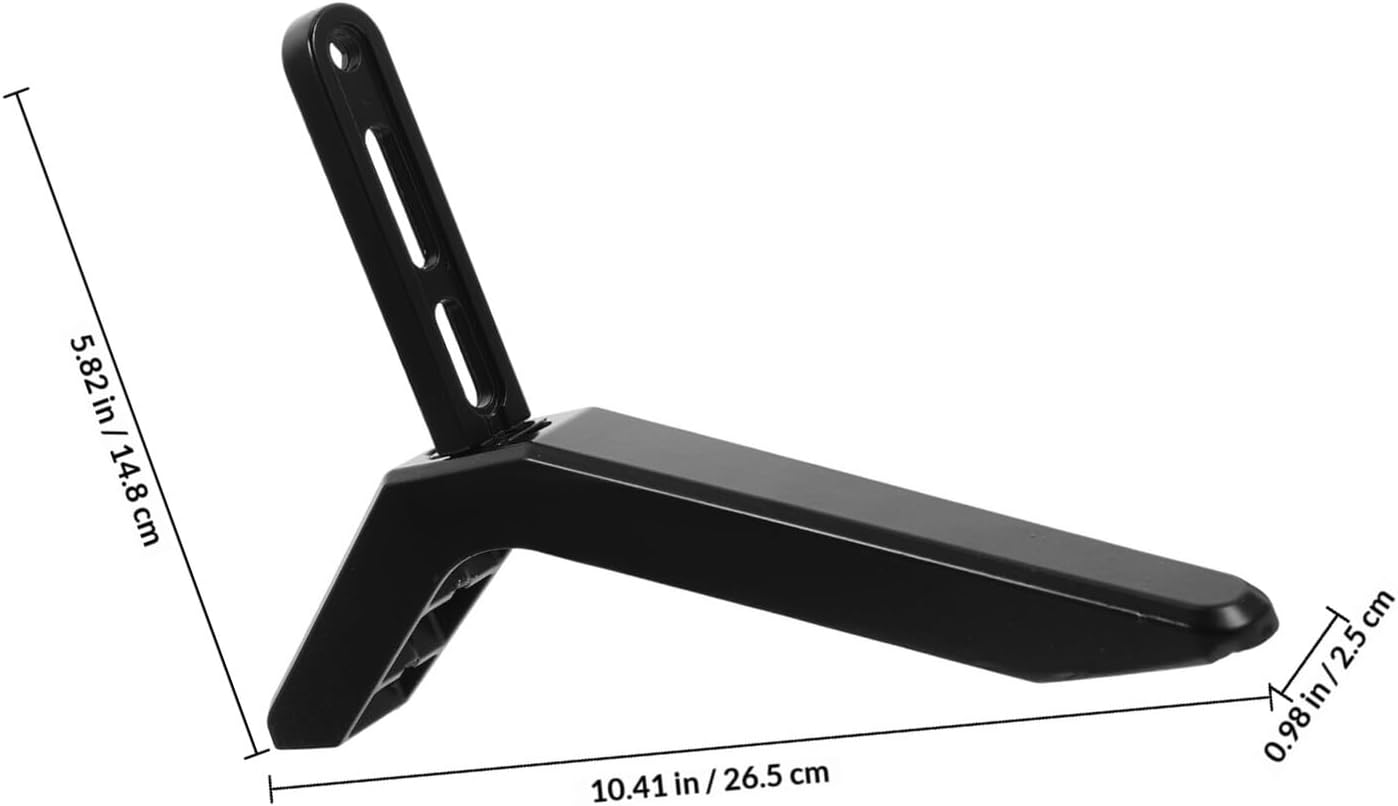 COOLHIYA Universal Tv Stand Mount with Tabletop Base Adjustable Height Tv Bracket for Living Room