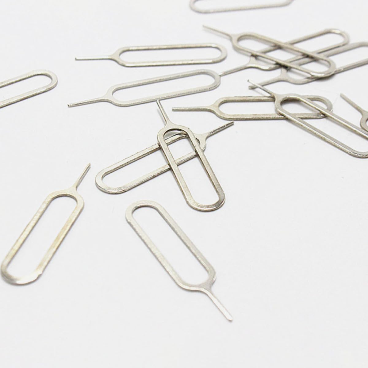 400pcs Holibanna Sim Tray Remover Pin Kit Universal Sim Needle Eject Tool for Smartphones and Mobile Phones Silver