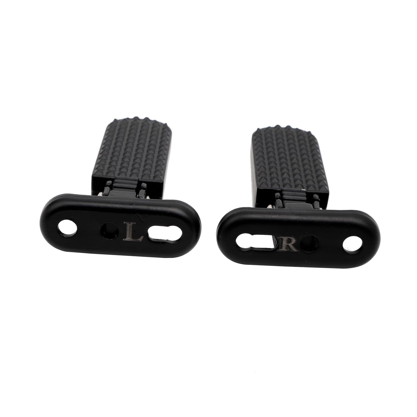Mokuo Scooter Footpegs E-bike Footpeg in Aluminum Alloy, Lenght 12cm/4.7",Compatible with Scooter Mopeds E-Bike Mini Bikes,Installation Hole Spacing: 4-5cm