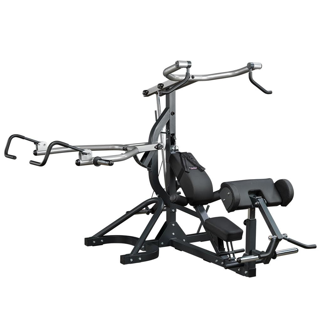 Body-Solid (SBL460) Free-Weight Olympic Leverage Flat Incline Decline Machine without Bench, Arm & Leg Strength Training Functional Exercise Workout Station