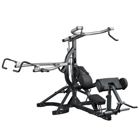 Body-Solid (SBL460) Free-Weight Olympic Leverage Flat Incline Decline Machine without Bench, Arm & Leg Strength Training Functional Exercise Workout Station