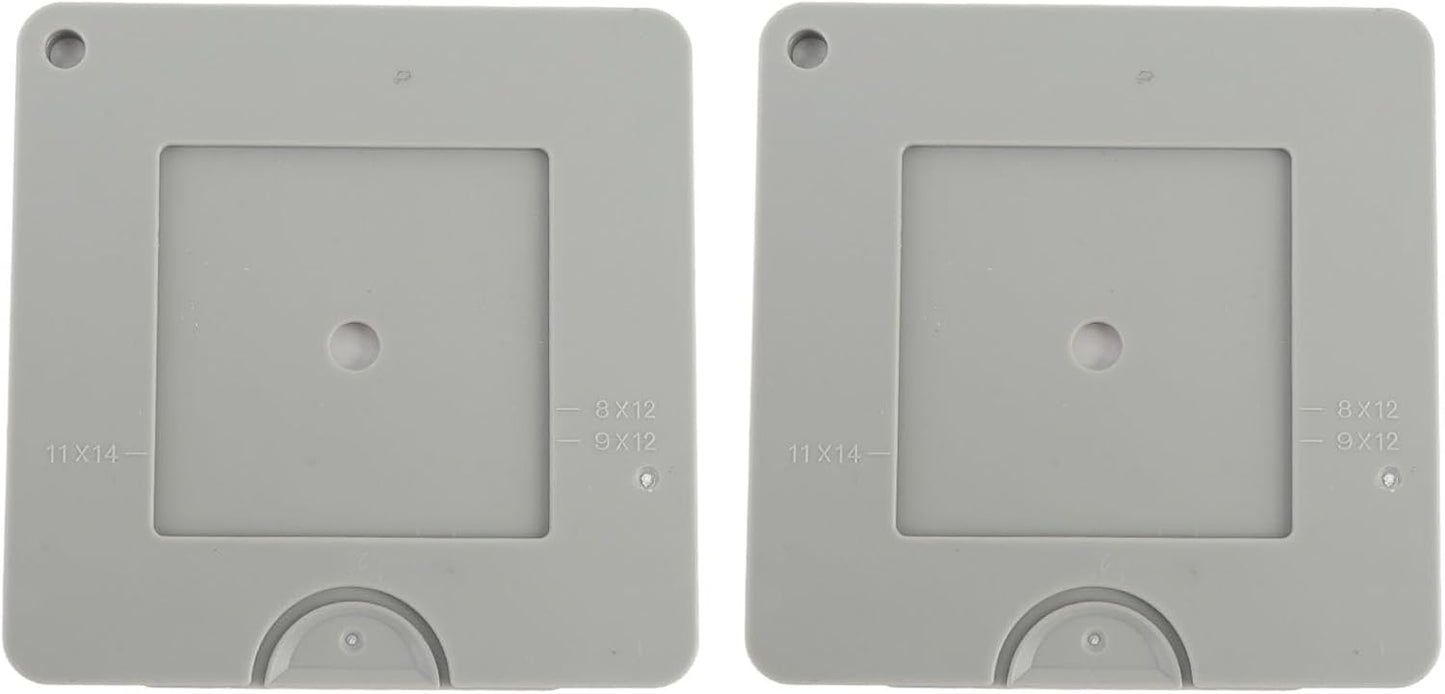 2PCS View Finder with Sliding Mechanism & Color Isolation for Artists, Adjustable Framing Tool for Painting, Drawing