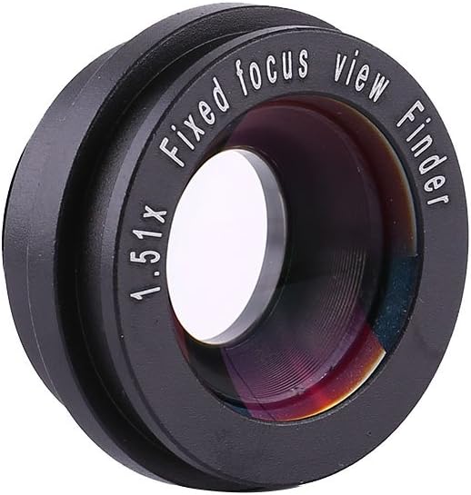 Generic 1.51X 6 Viewfinder Magnifier Eyepiece, Camera Viewfinder Magnifier High Magnification, Clear View with Mounting