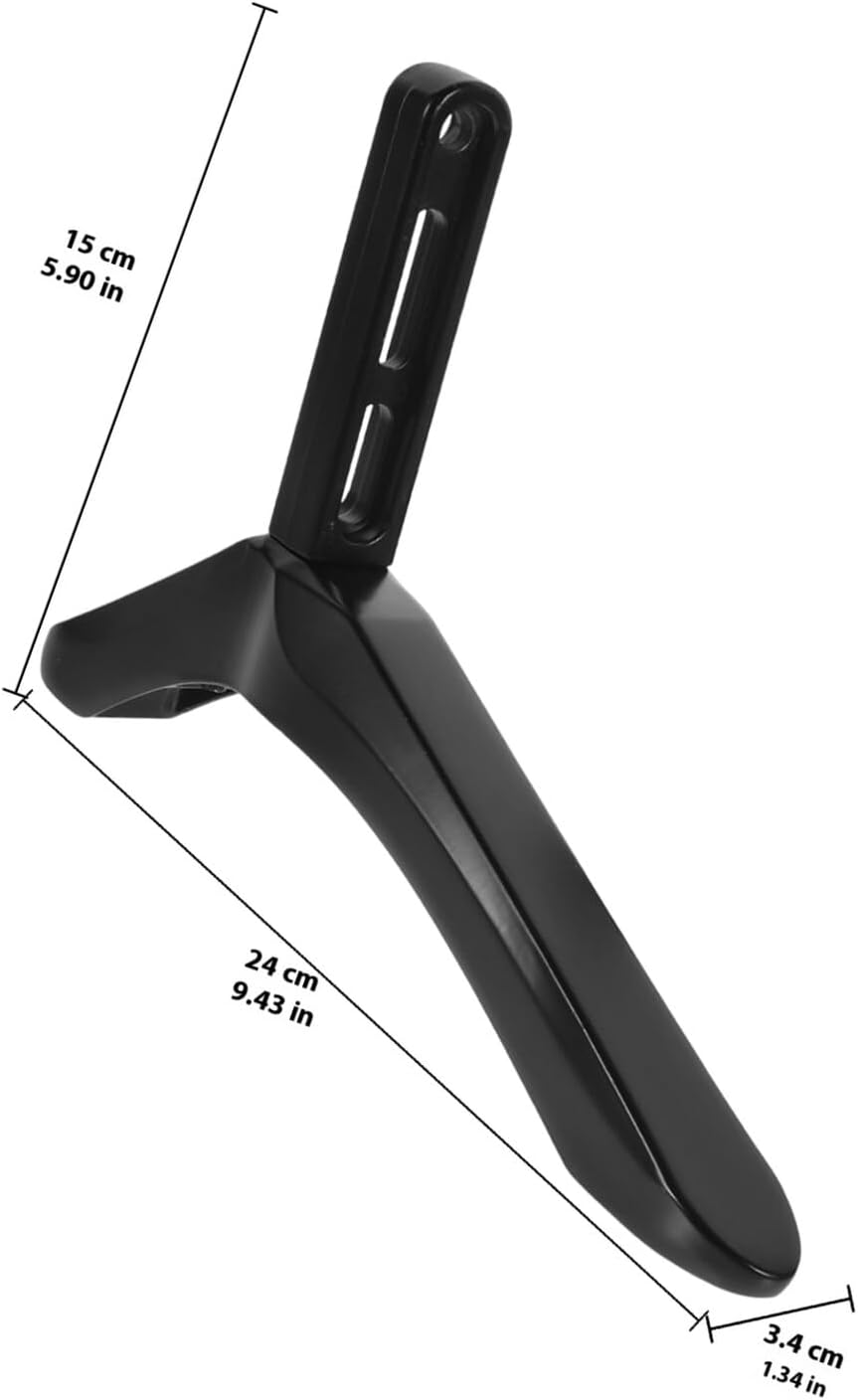 DECHOUS Universal TV Support Base with Screws - Black Tabletop Bracket for Living Room
