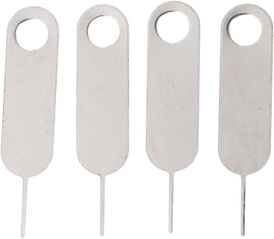 100pcs Set Operitacx Universal Sim Card Tray Eject Pin Tool for Smartphones Mobile Phone Sim Tray Remover Hard Steel