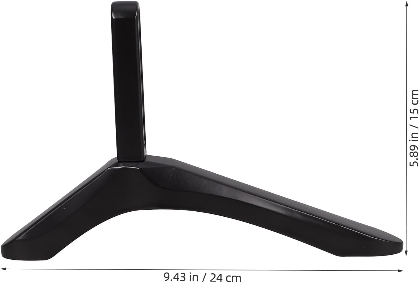 BESPORTBLE Universal TV Stand Tabletop Base Bracket Aluminum Alloy TV Holder Desktop Mount Support for Living Room