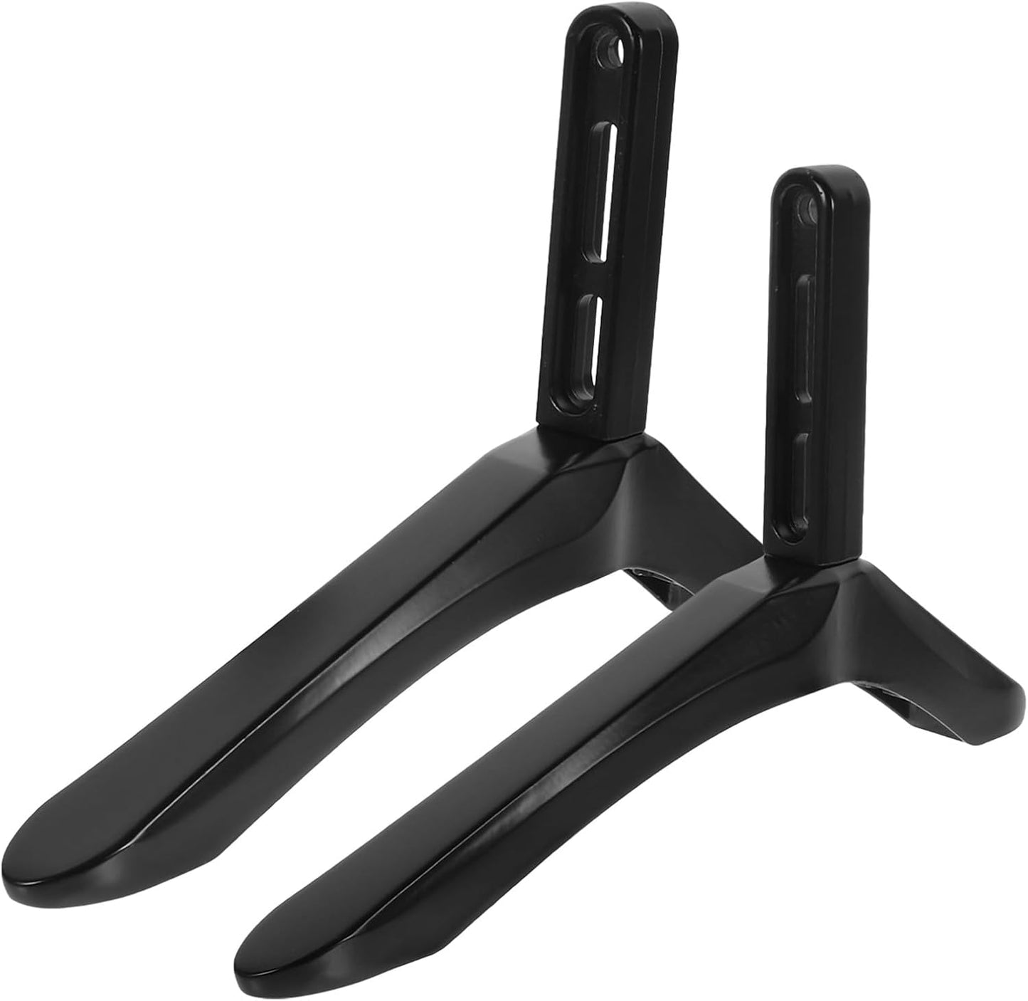 CHICAMPERA Tv Base Stand Pedestal Bracket with Screws Black Desktop Tv Mount Holder for Flat Screen Televisions
