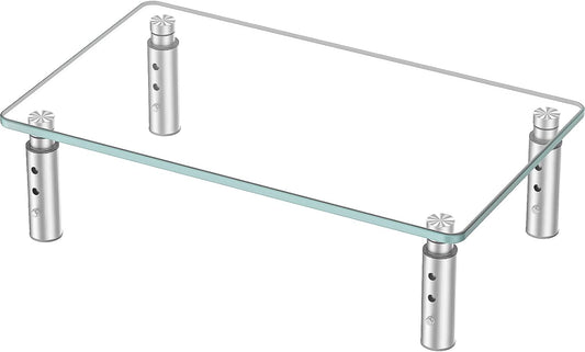 -3 Hemudu Monitor Stand Adjustable Height Monitor Riser, Computer Monitor Stand, Desktop Organizer, Monitor Stand Riser