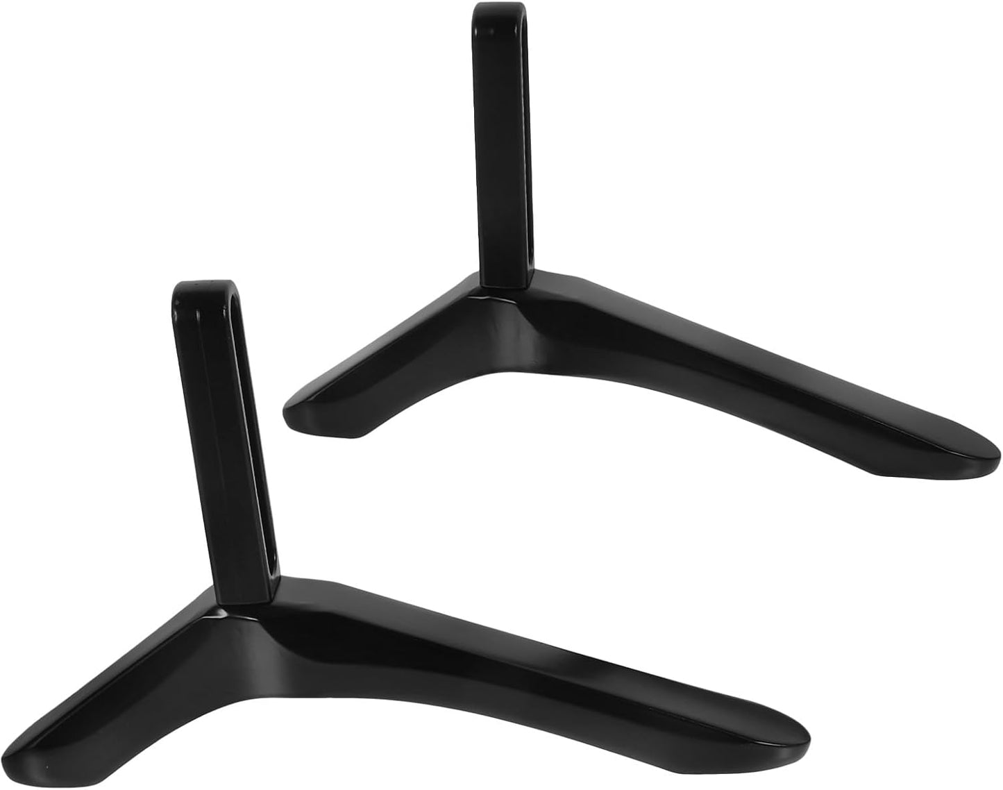 Cabilock Tv Stand Replacement Base with Screws Black Tv Support Holder Bracket for Flat Screen Televisions Suitable