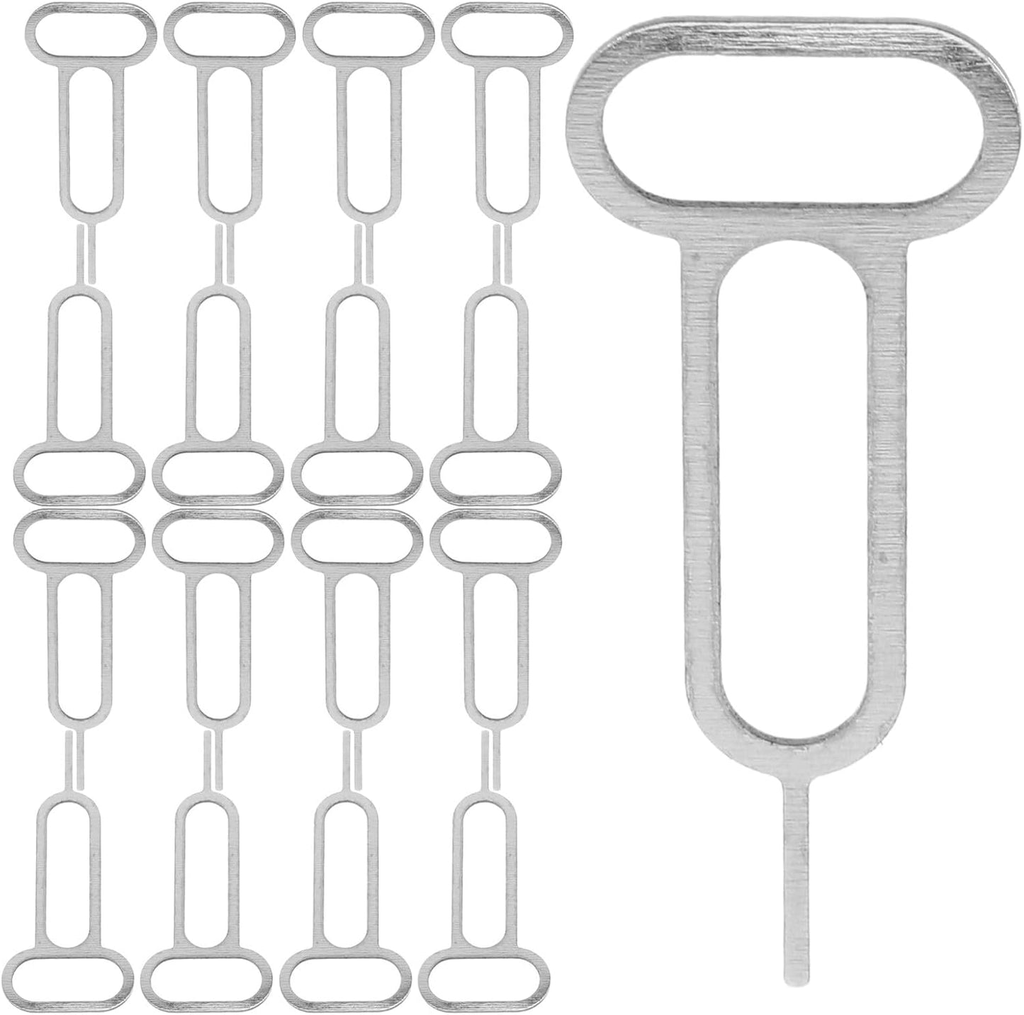 300pcs Gadpiparty Sim Card Pin Eject Tool Stainless Steel Mobile Phone Card Removal Needle for Smartphone Sim Tray