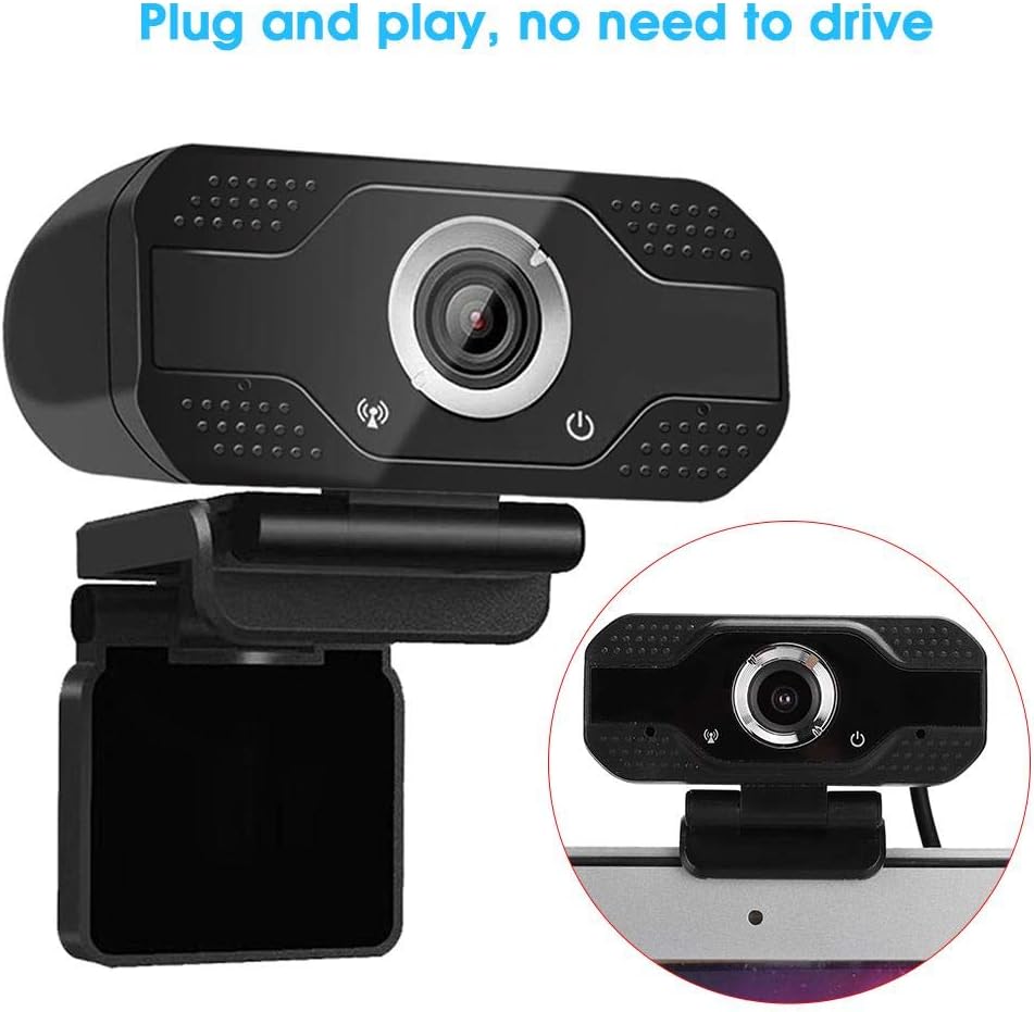 fosa1 1080P 30FPS 2MP Full HD Webcam, Desktop Computer Camera USB Camera Support Video Calling, Recording, Video