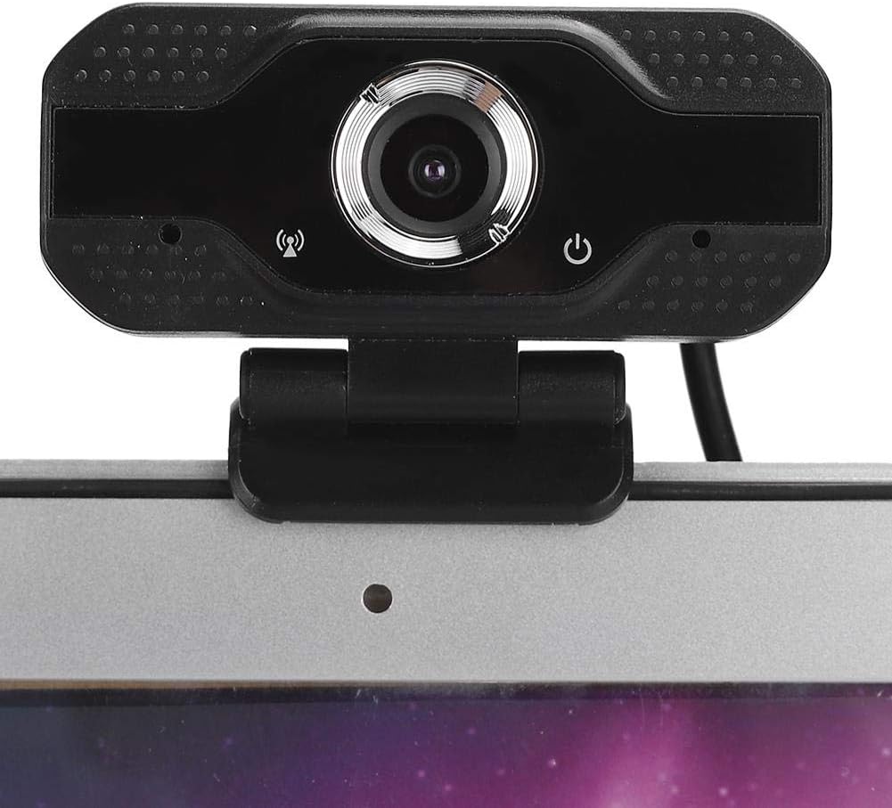 ciciglow 1080P PC Webcam, Desktop Computer Camera USB with Microphone USB Online Class Webcam for Live Streaming, Video