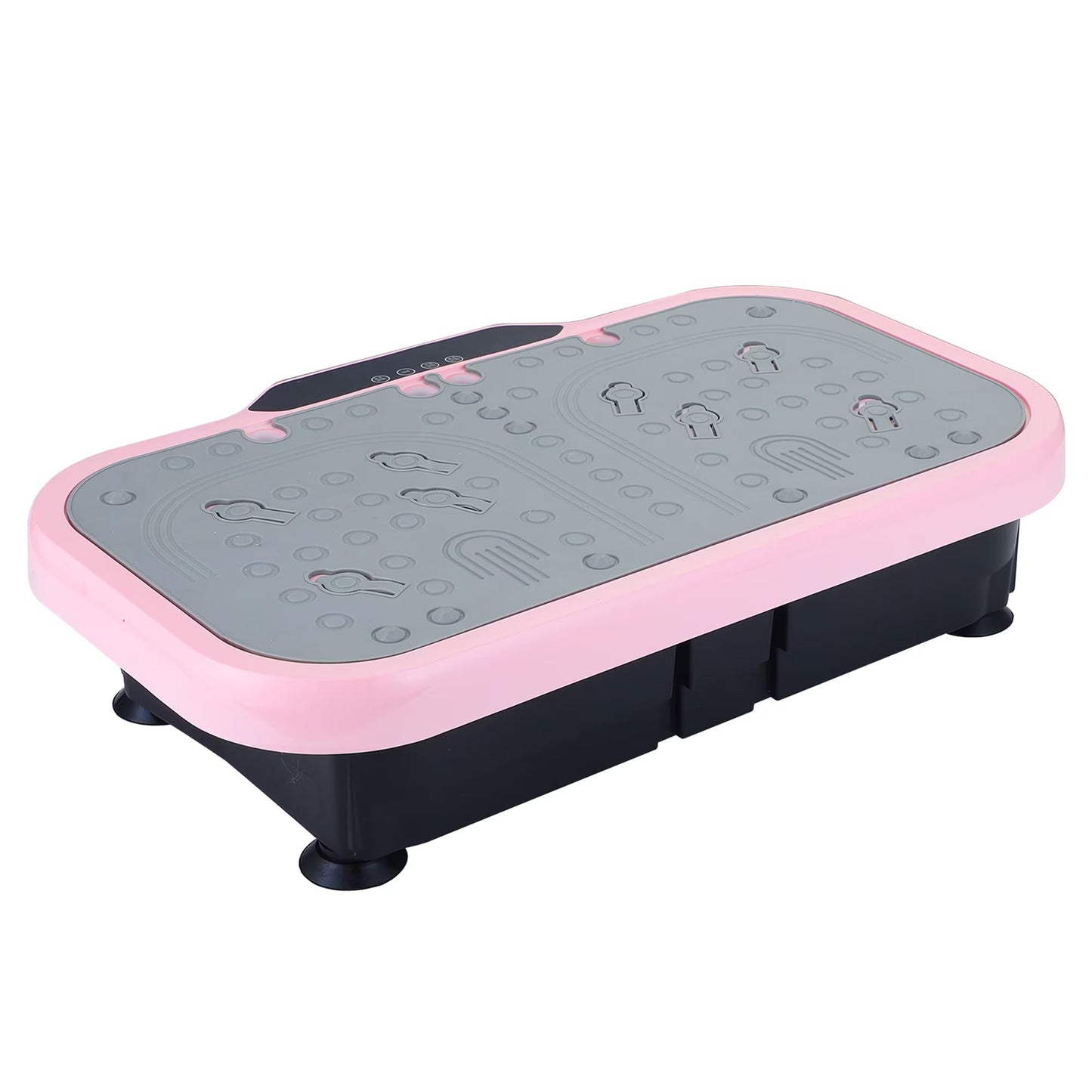 Silent Vibration Plate Exercise Machine for Weight Loss, (Light Pink)