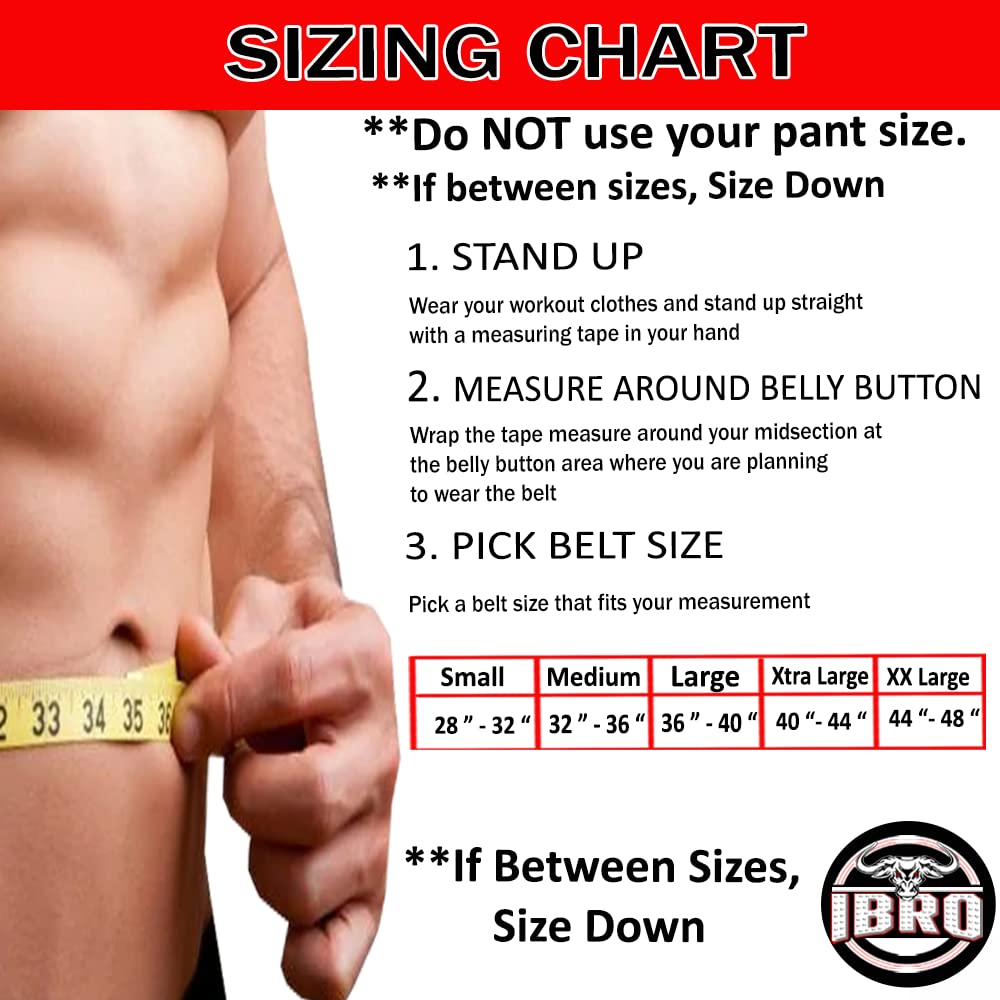 IBRO Powerlifting Lever Gym Belt ? Power 10MM Extreme Heavy Duty Genuine Leather Belts - Squats Deadlifts Bodybuilding Weight Lifting IPF Power Lifting Strongman for Men 10mm AllWhite M