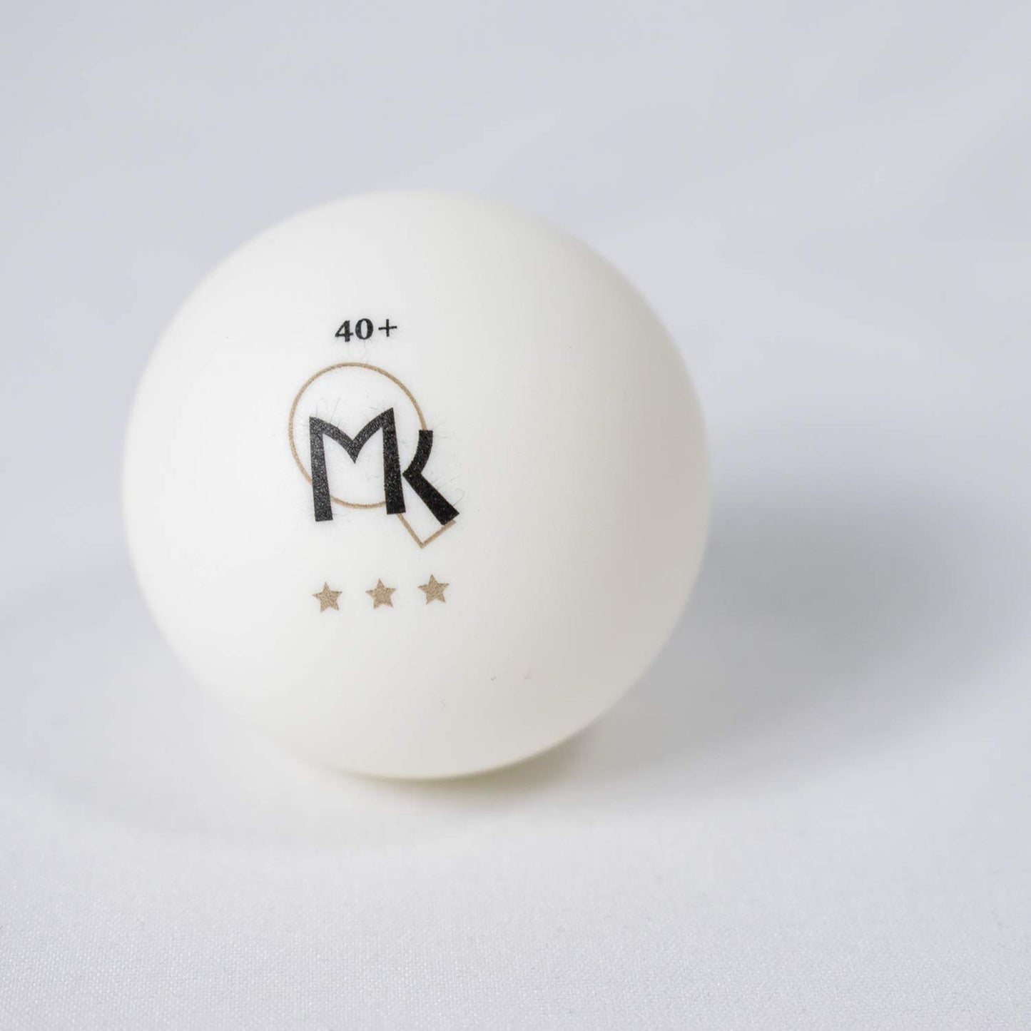 Martin Kilpatrick 3 Star Table Tennis Balls - 6 Pack - 40mm Ping Pong Balls - White - Poly Ping Pong Balls - Excellent Quality - Great For Schools, Homes, And Training