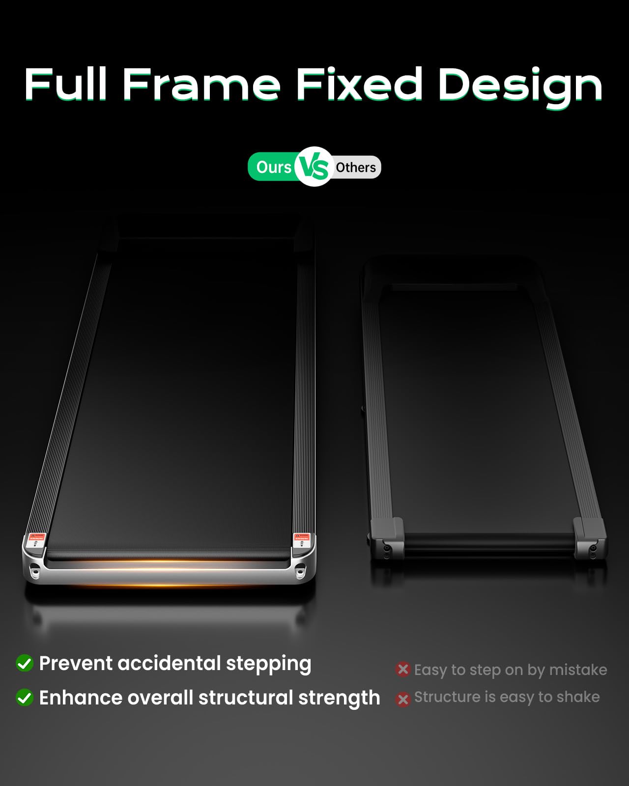 TREAFLOW Walking Pad,Treadmill with Incline for Home Office, 2.5HP Portable Under Desk Treadmill with 265 Lbs Capacity,Remote Control, Led Display, Silver