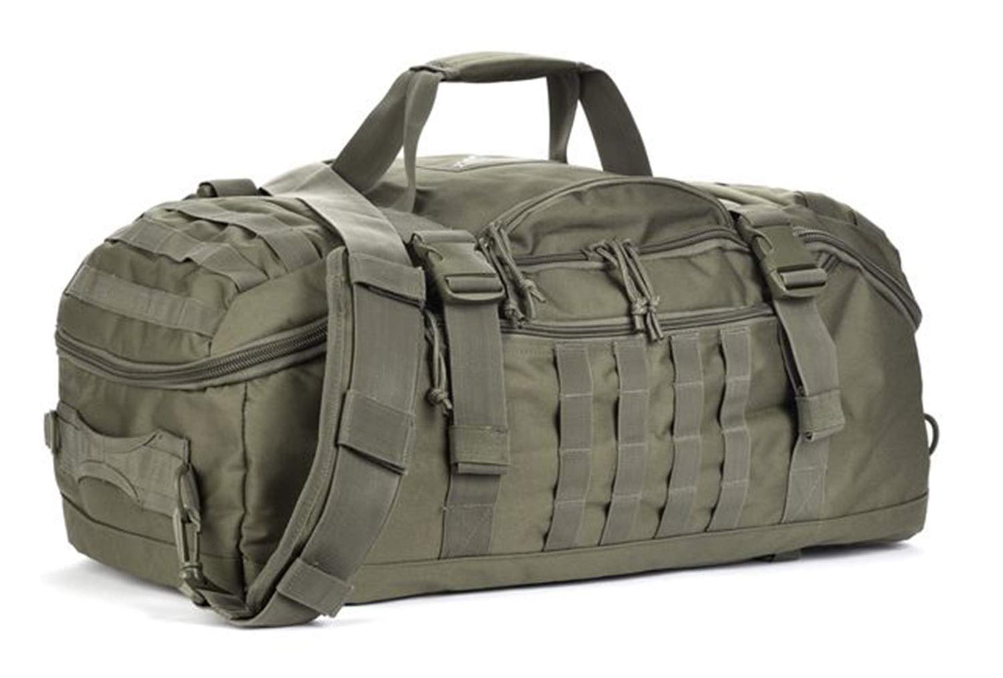 Miramrax Travel Duffle Bag Backpack for Men - Large Tactical Bags Weekender Gym Bag for Overnight Traveling Military Workout Deployment Sports (Green, 25L)