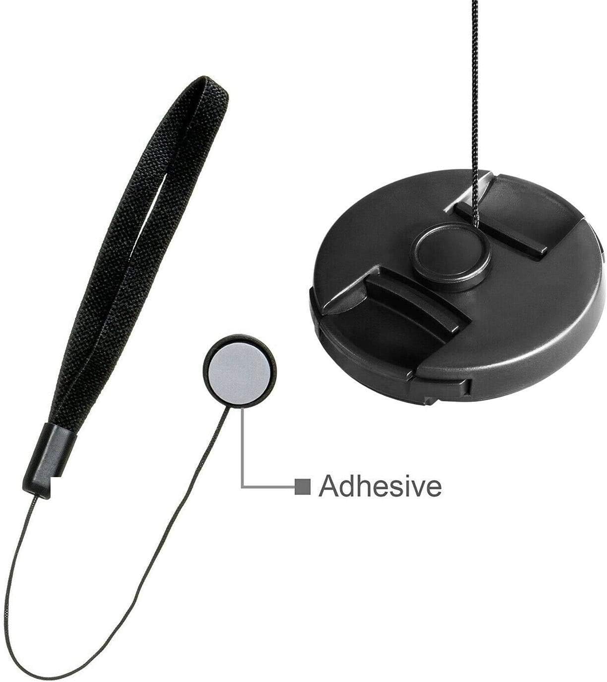 Digital Nc Pinch G95 (72mm) Lens Cap Center for Panasonic LUMIX + Lens Cap + Microfiber Cloth