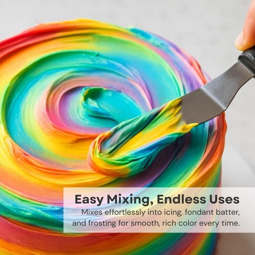 Chefmaster Neon Green Liqua-Gel® Food Coloring - Vibrant, Fade-Resistant Dye for Icing & Fondant | 2.3 oz