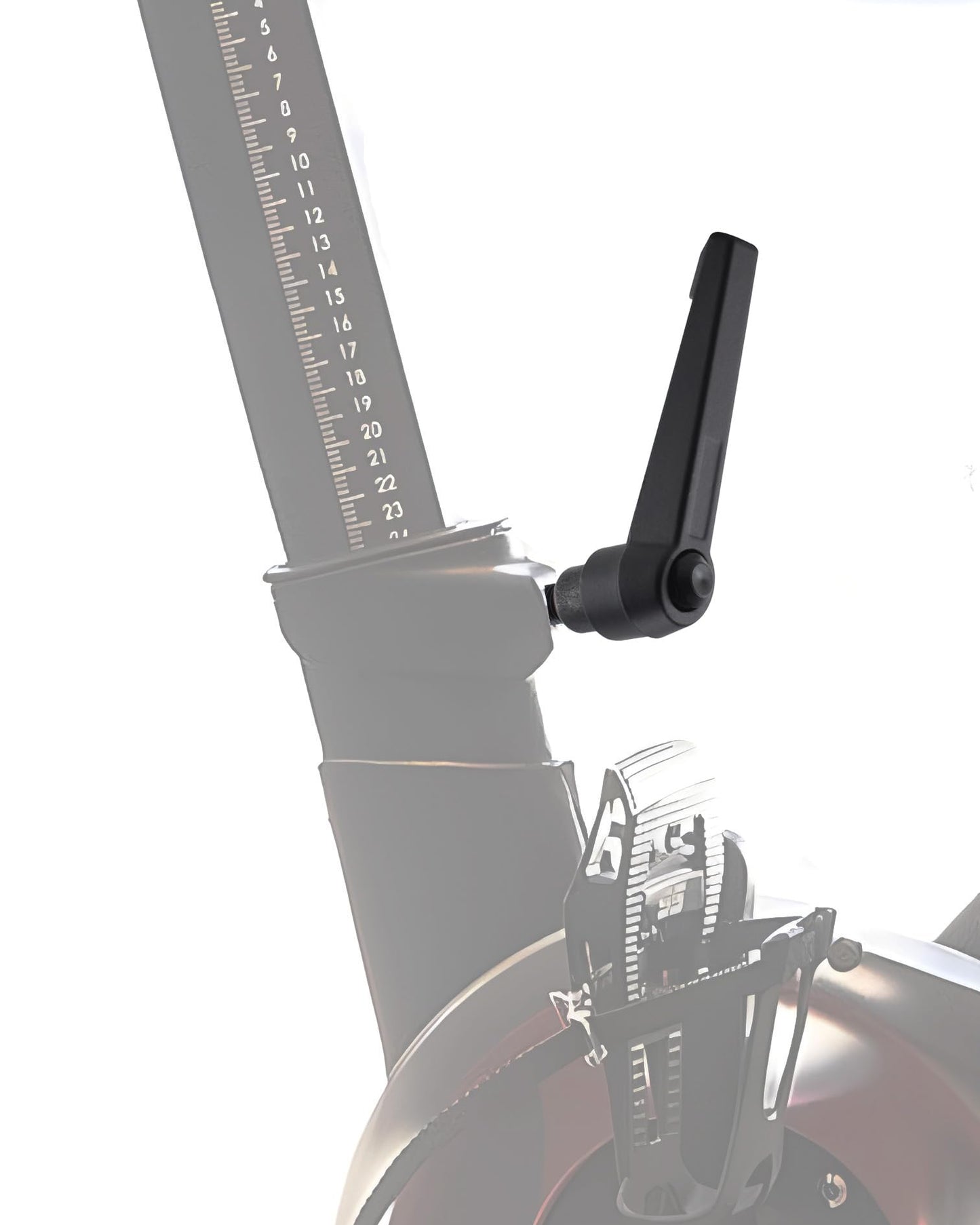 Suitable for Peloton Exercise Bike Seat and Handlebar Height Adjustment Handle Replacement – Alloy L Handle for Vertical Post, Exercise Bike Parts and Tools for Seat/Handlebar Up and Down Adjustment