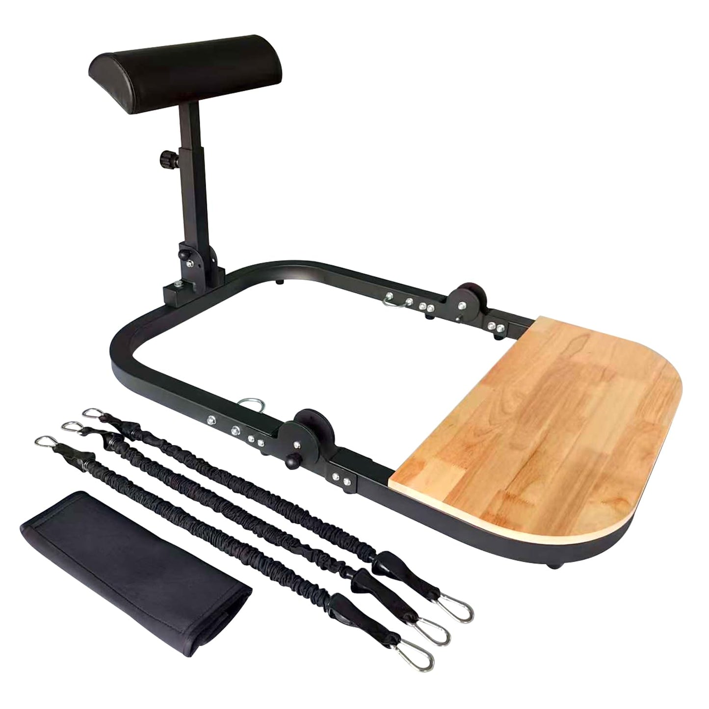 Hip Thrust Machine Bench for High Resistance Glute Workout Equipment,Glute Machine Home Gym Comes with 50, 100, and 150 Lbs of Resistance