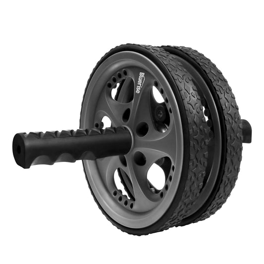 BLUERISE Ab Roller Wheel 2 Types Ab Roller No Noise Ab Wheel Easy to Assemble Home Workout Equipment Portable Abs Workout Equipment for Home