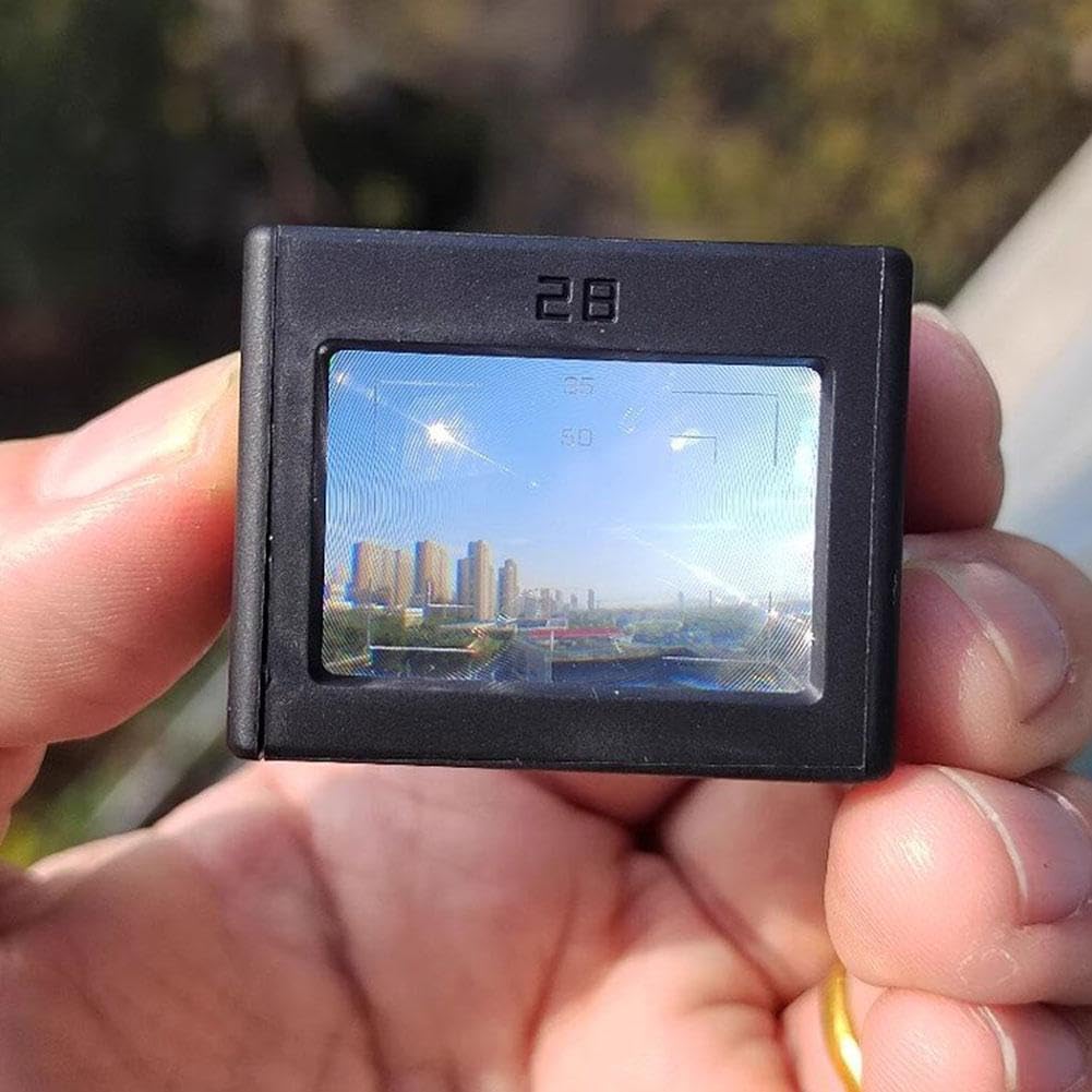 Generic 28mm 35/50 40 (40 Optical Waist Level Viewfinder for Camera Hot Shoe Adjustable Shoe Foot Position, or Frame