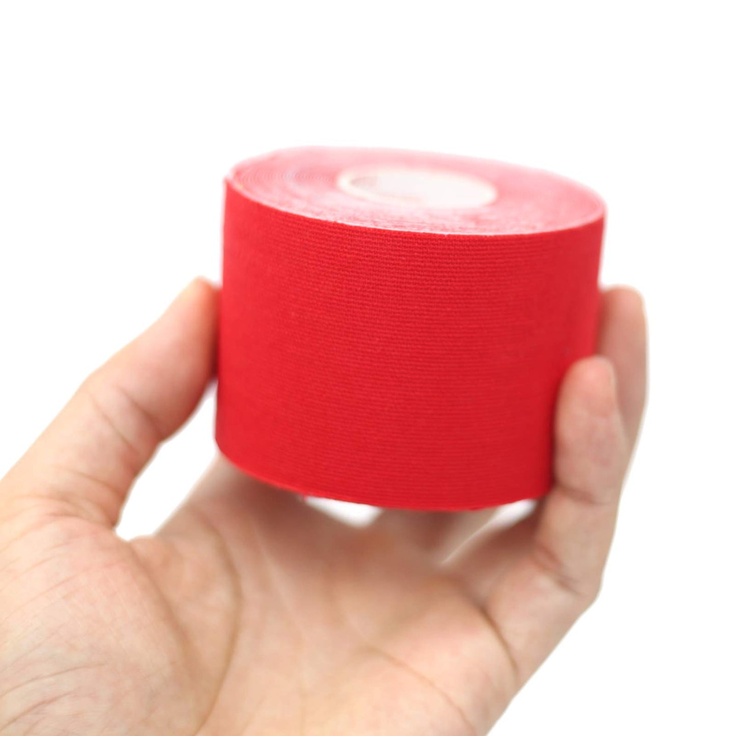 PRIOR FITNESS Aerial Lyra Hoop Anti Skid Tape Aerial Hoop Lyra Non Slip Grip Tape Yoga Rig Belt for Exercises Gymnastics Acrobatics Kinesiology (Red)