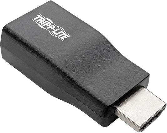 TRIPP LITE 3.5mm 1080p (P131-000-A) Compact HDMI to VGA Adapter, Audio Port, Video, for use with Computers, Laptops