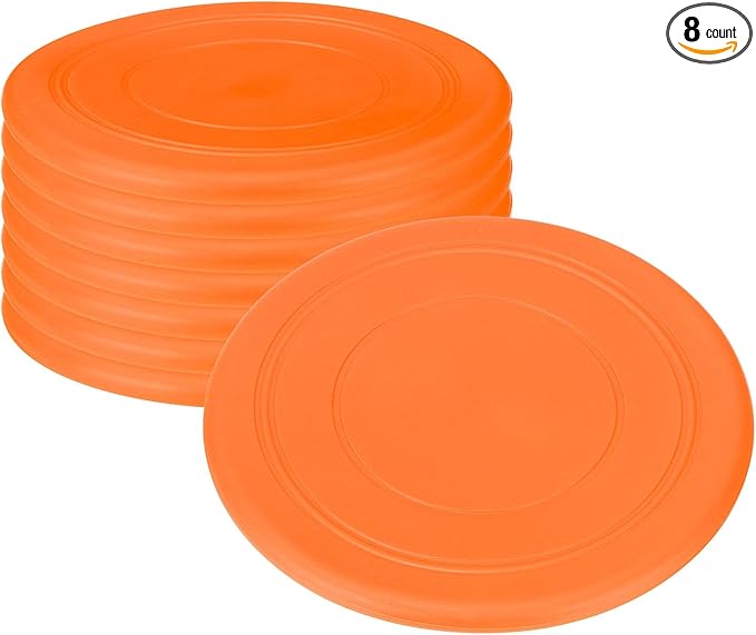 PATIKIL Flying Disc Soft Silicone Colorful Flying Disk Flyer for Outdoor Sports Lawn