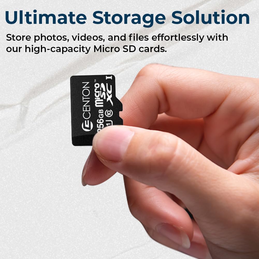 Centon UHS1, 32GB, 5 Pack Eelctronics MP Essential Micro SDHC Card, Ultimate Memory Card for Phones, Tablets, Cameras