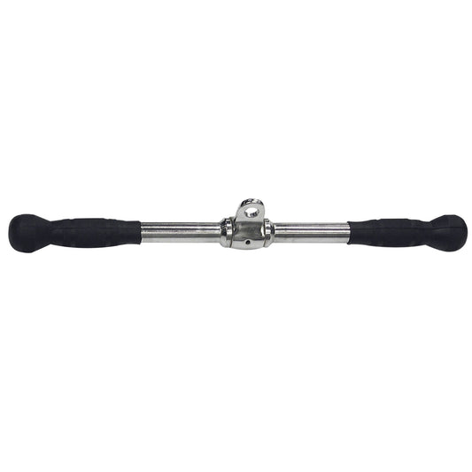 Body-Solid Tools MB022RG 21 in. Pro-Grip Revolving Straight Bar Attachment for Cable Machines